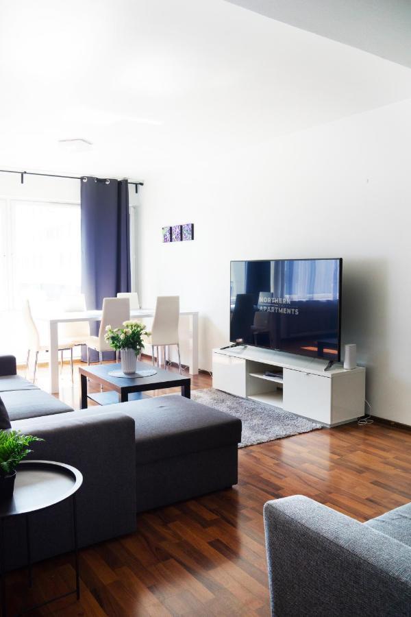 Oulu City Center 4-Room Apartment Parking المظهر الخارجي الصورة