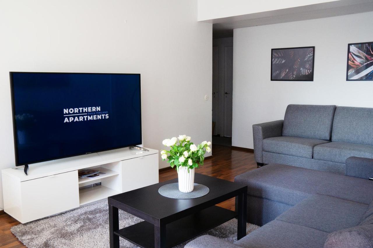 Oulu City Center 4-Room Apartment Parking المظهر الخارجي الصورة
